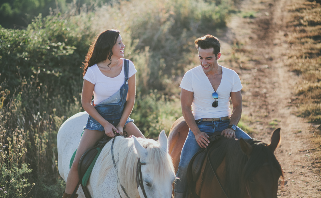 Cabalgata ecológica.