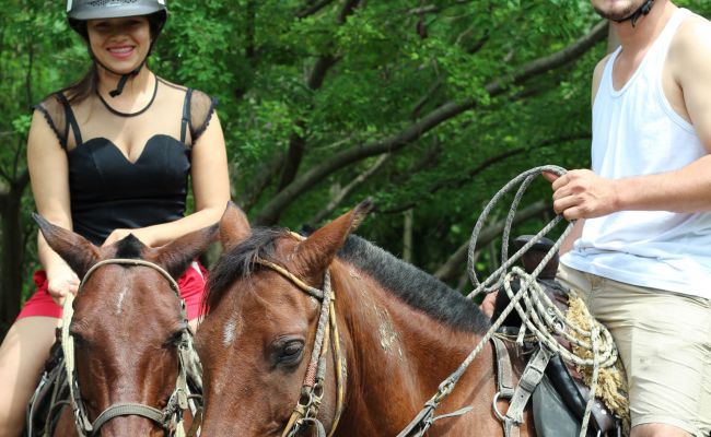 Cabalgata ecológica. Cabalgata ecológica.