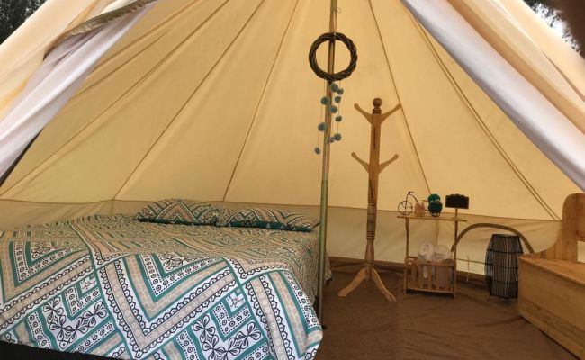 Habitación. Glamping cerca a Bogotá