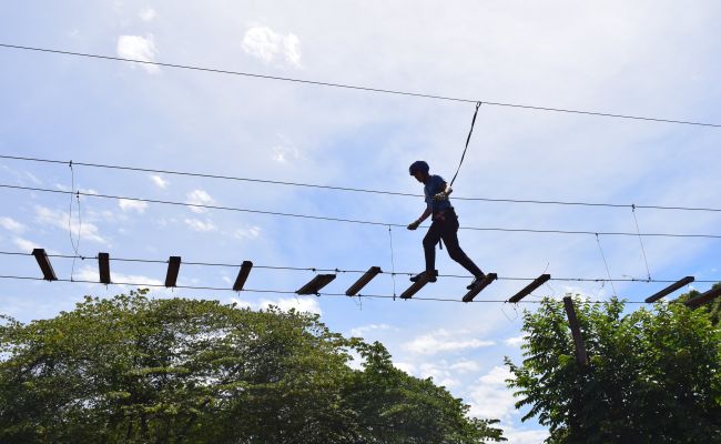 Puente Indiana Jones. Puente Indiana Jones.