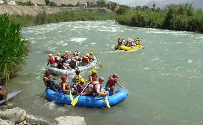 Rafting - Equipos de trabajo.