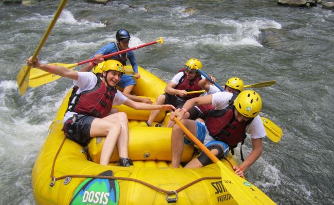 Rafting en Utica.